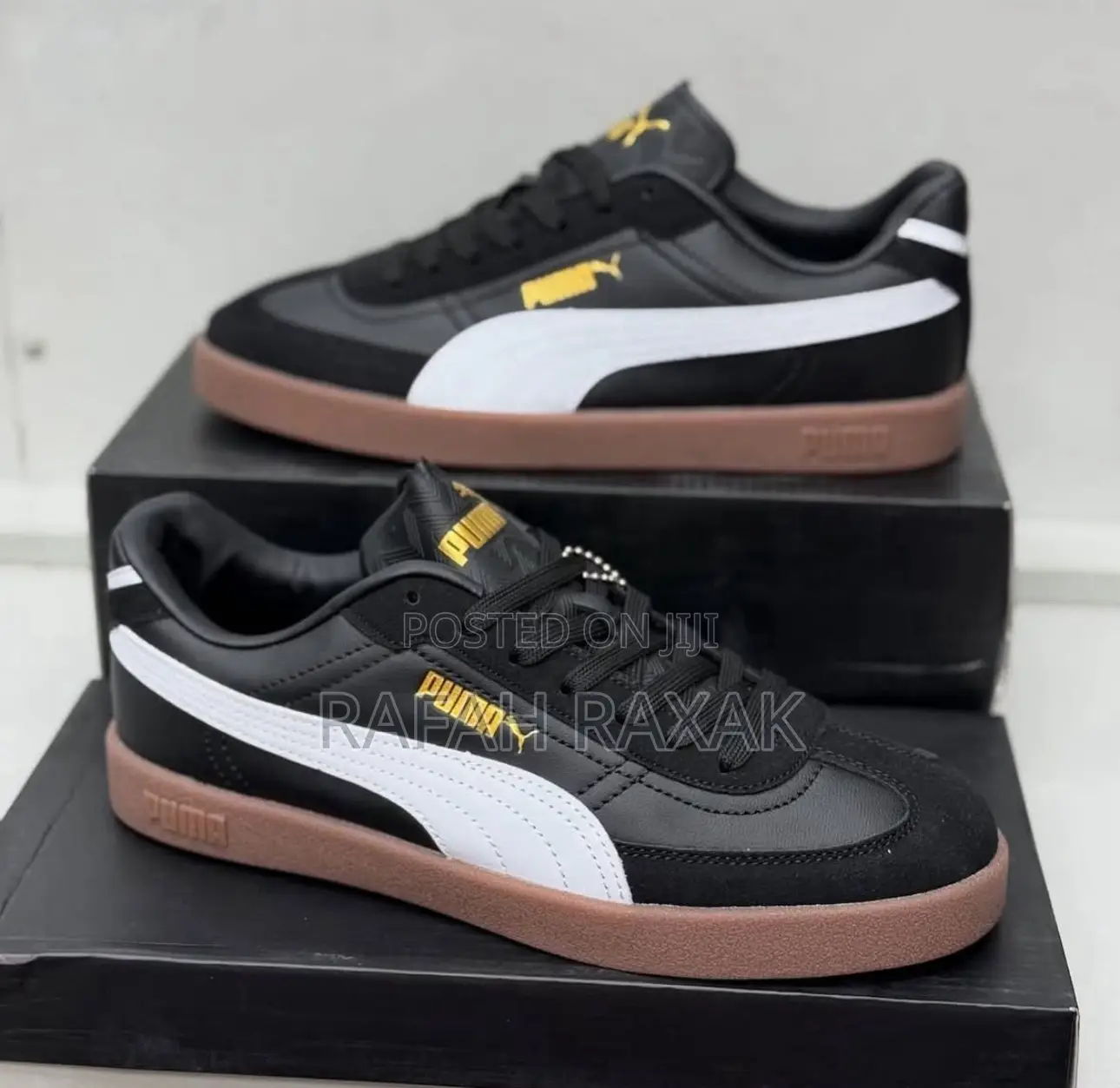 Men’S Black Puma Club Ii Era Sneakers