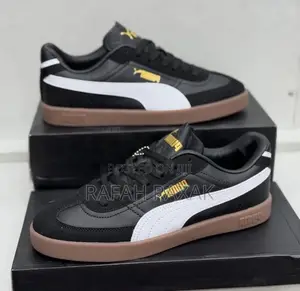 Men’S Black Puma Club Ii Era Sneakers