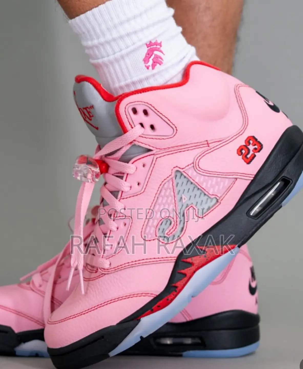 Air Jordan 5 Retro “ Arctic Pink” X Awake Ny Sneakers
