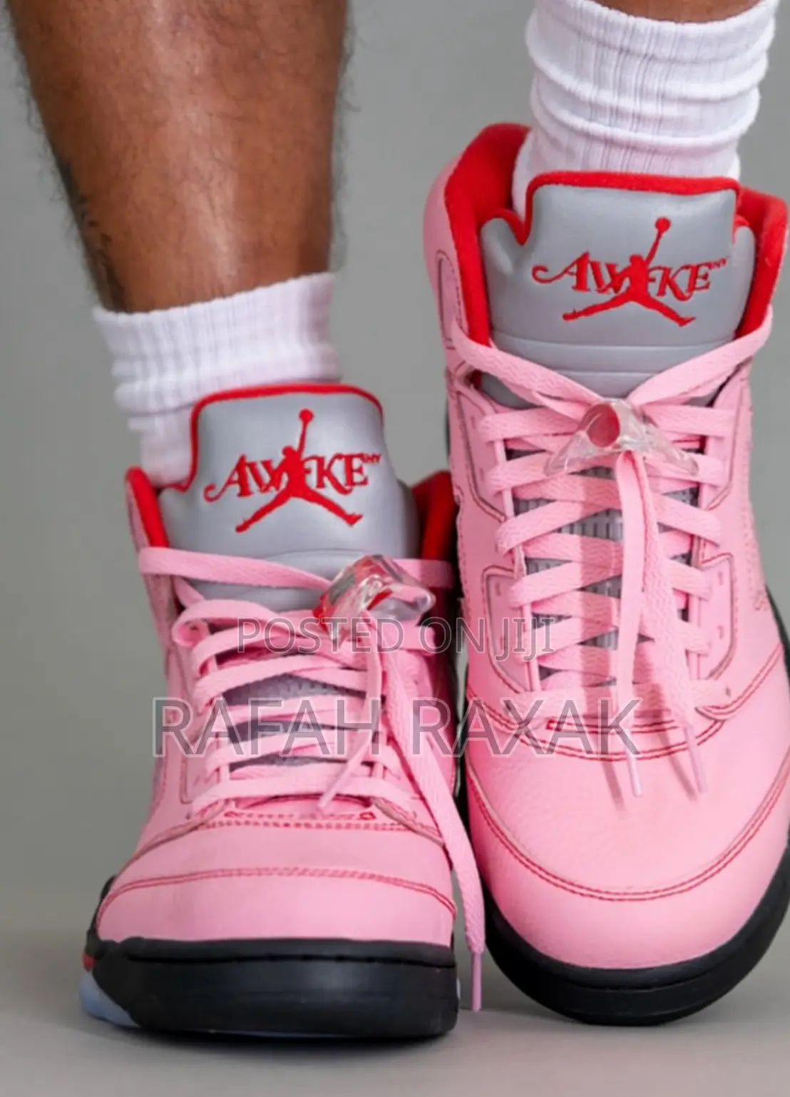 Air Jordan 5 Retro “ Arctic Pink” X Awake Ny Sneakers