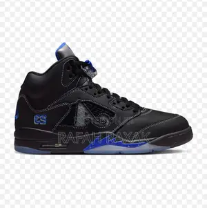 Awake Ny X Air Jordan 5 Retro “Black Racer Blue” Sneakers
