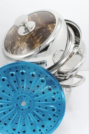 High Grade Stainless Steel 3 Tier Food Steamer