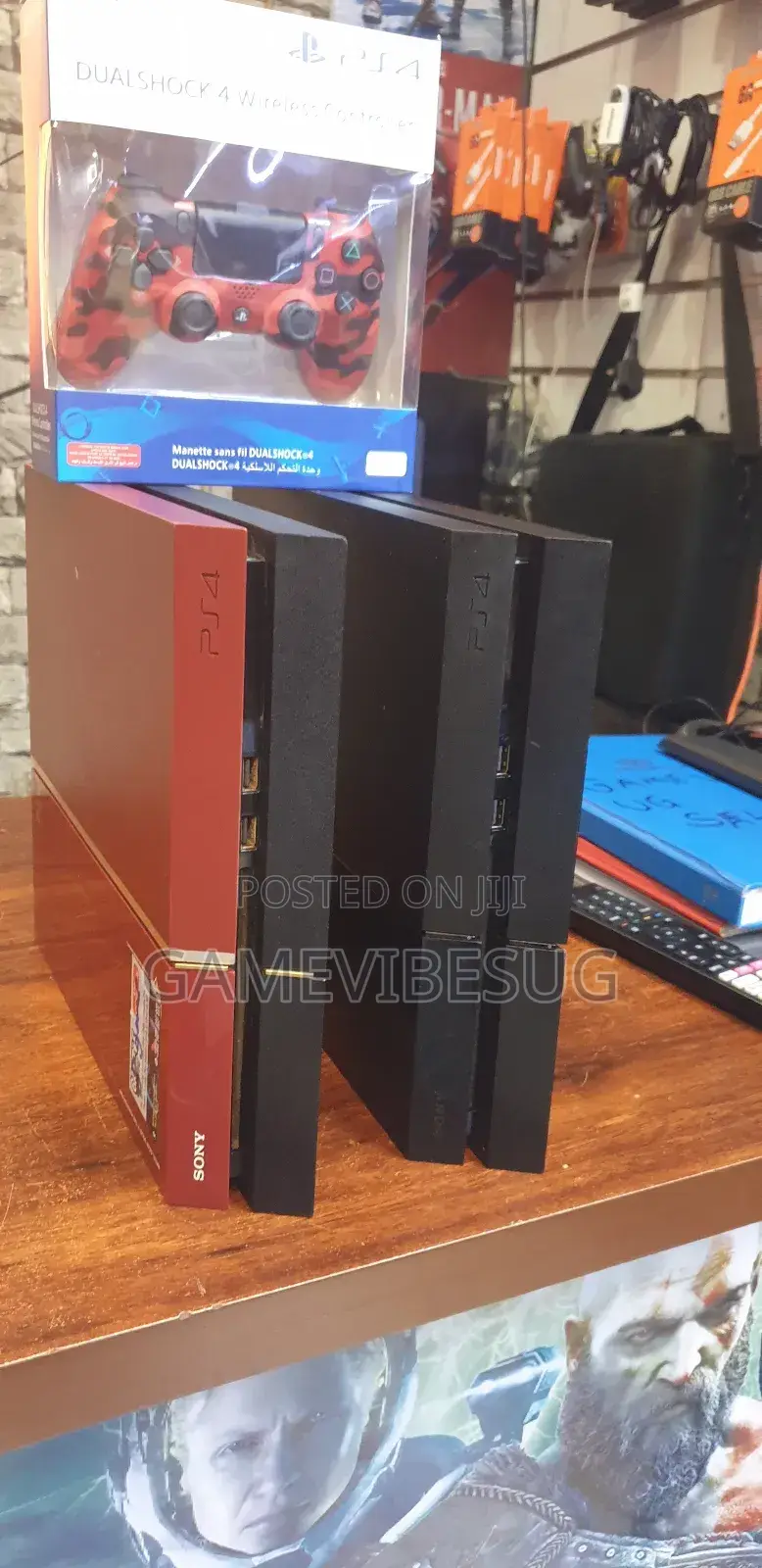 Sony Playstation 4 Unit - Fully Loaded With 10 Games 2 Pads