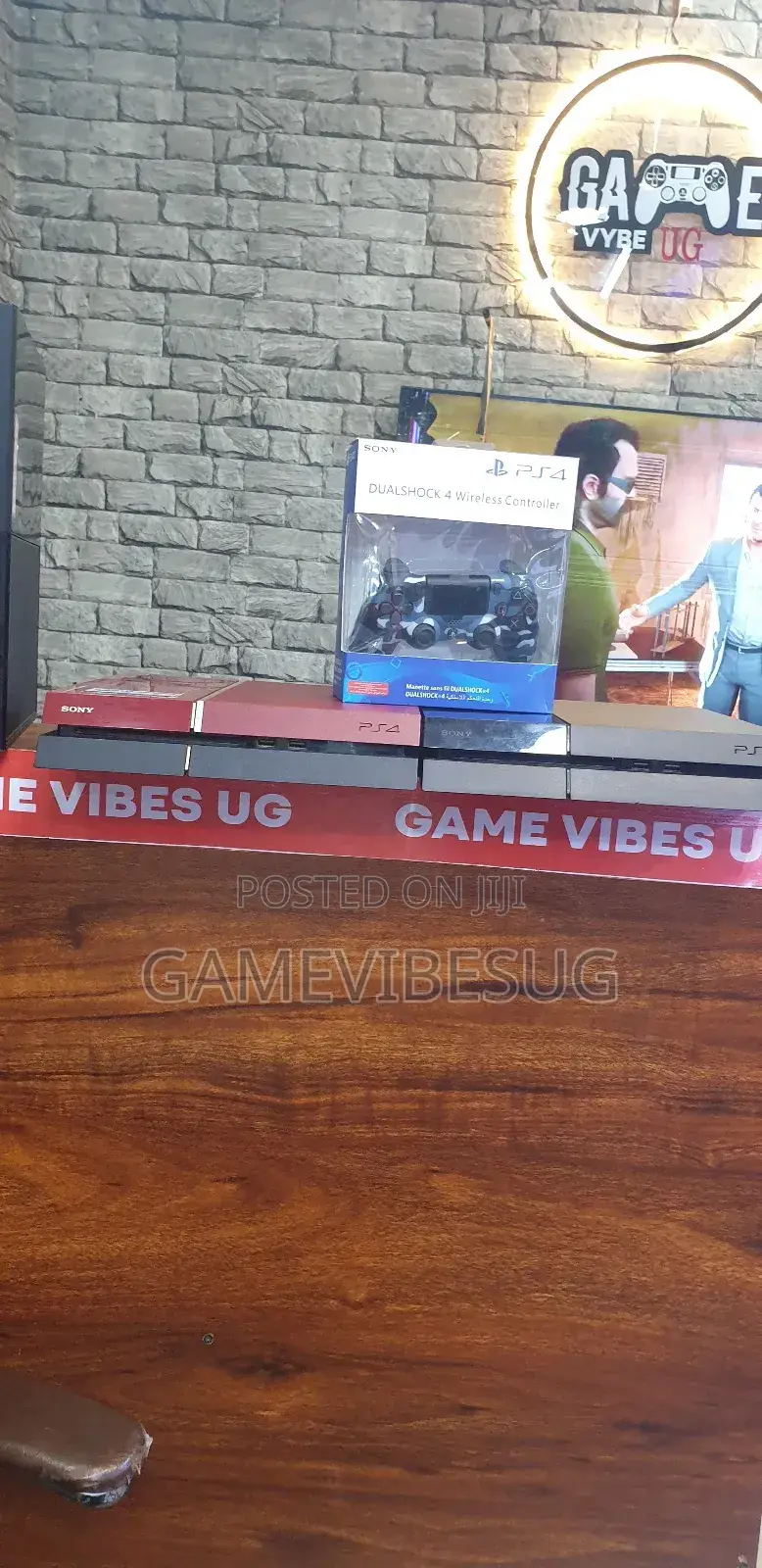 Console With 2 Controllers - Instant Library of 10 Games!