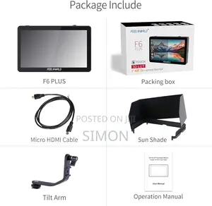 Feelworld F6 V2 Plus Touch Screen Monitor