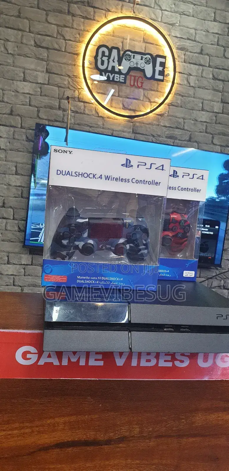Sony Ps4 Slim/Standard - 10 Game Collection 2 Controllers