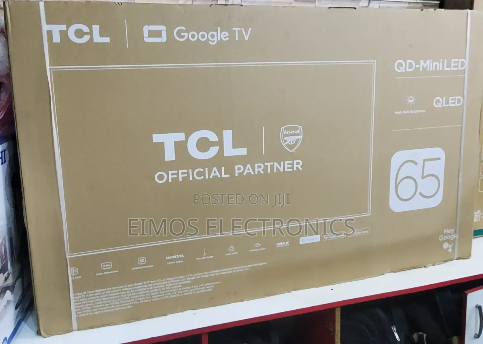 65 Inch TCL Smart Android TVS Qd Minled