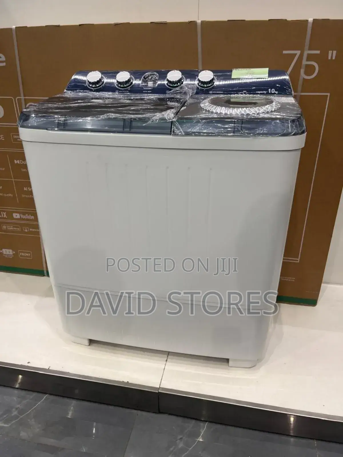 Hisense 10 Kg Twin Tub Washing Machine