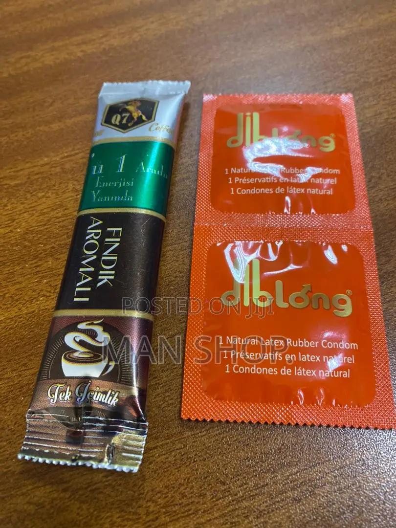Q7 Coffee For Man Power.1 Sachet.Get 2pcs Of Condom For Free
