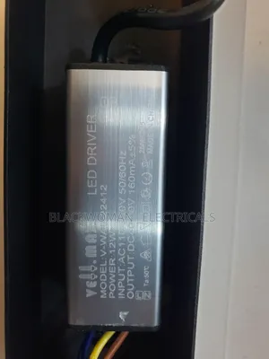2ft Led Wall Light in Warm Color, Made of Metal and Glass Material