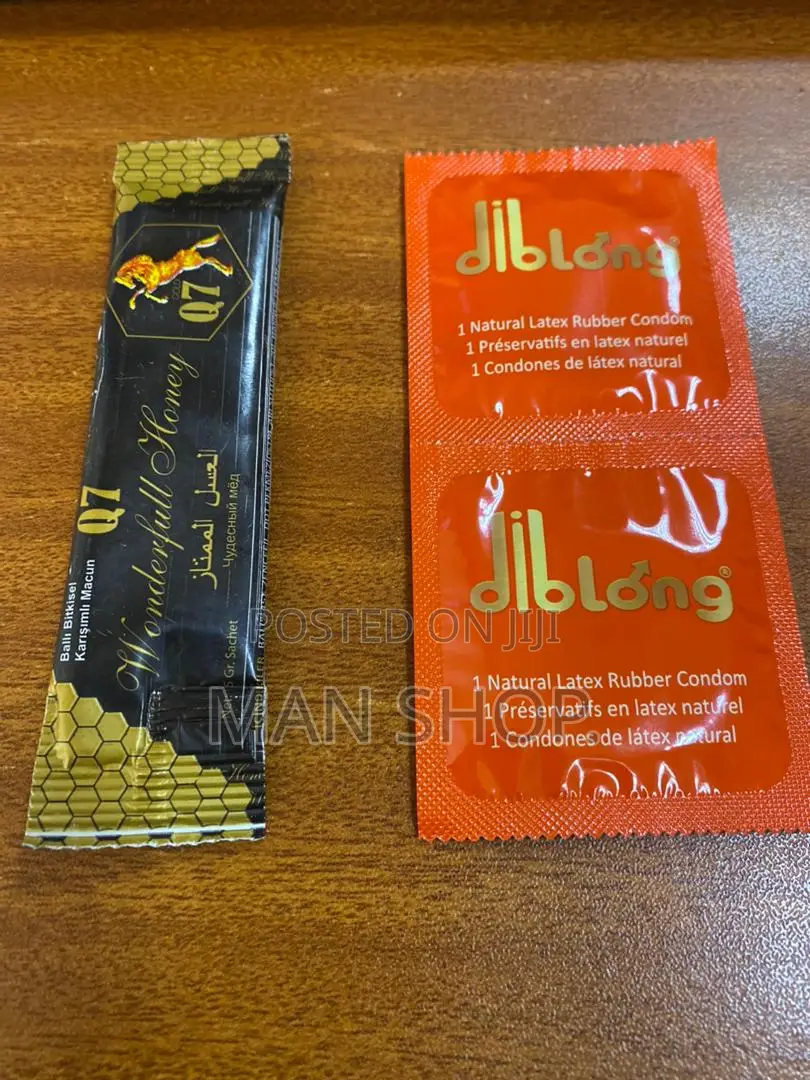 Q7 Wonderful Man Power Honey. 1 Sachet.Get 2pc of Condom for Free.