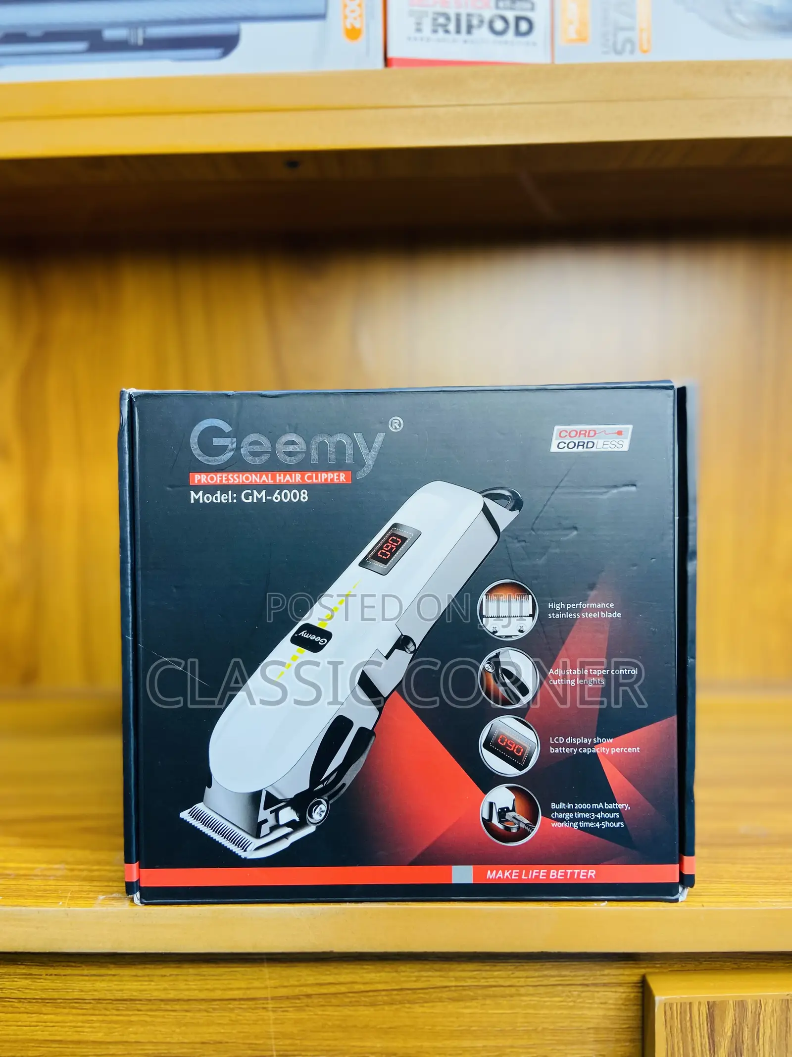 Geemy Professional Hair Clipper