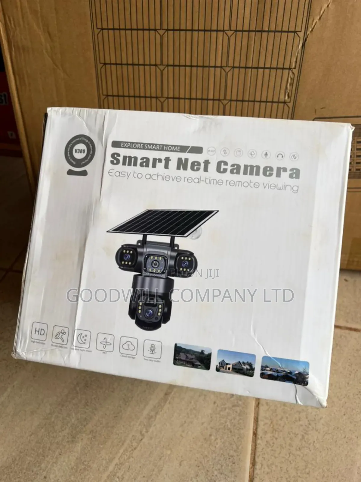 3eyes Outdoor Solar Camera Viewing on Your Phone From Anywhere