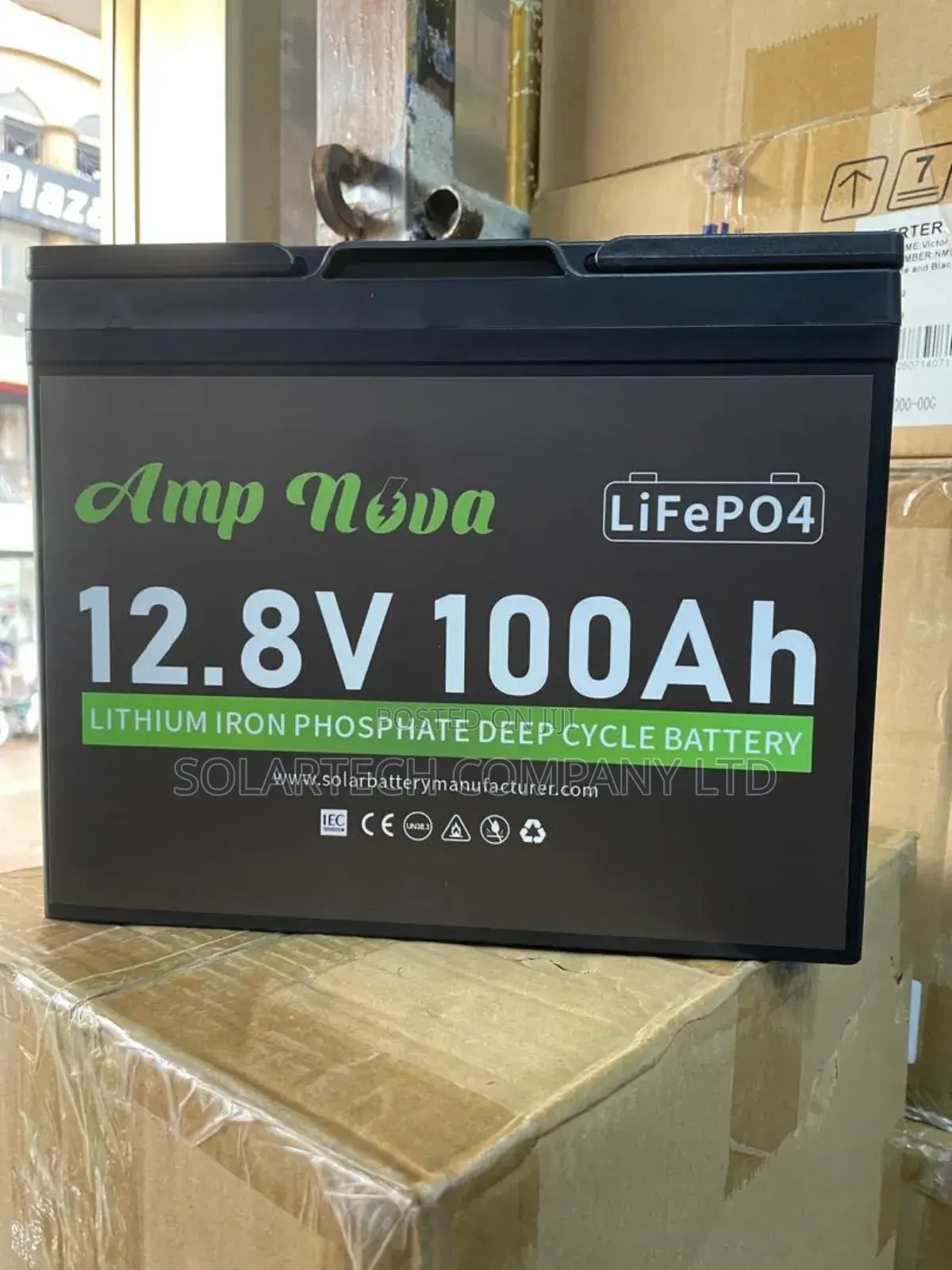Amp Nova 1.28kwh Lithium Iron Phosphate Solar Battery