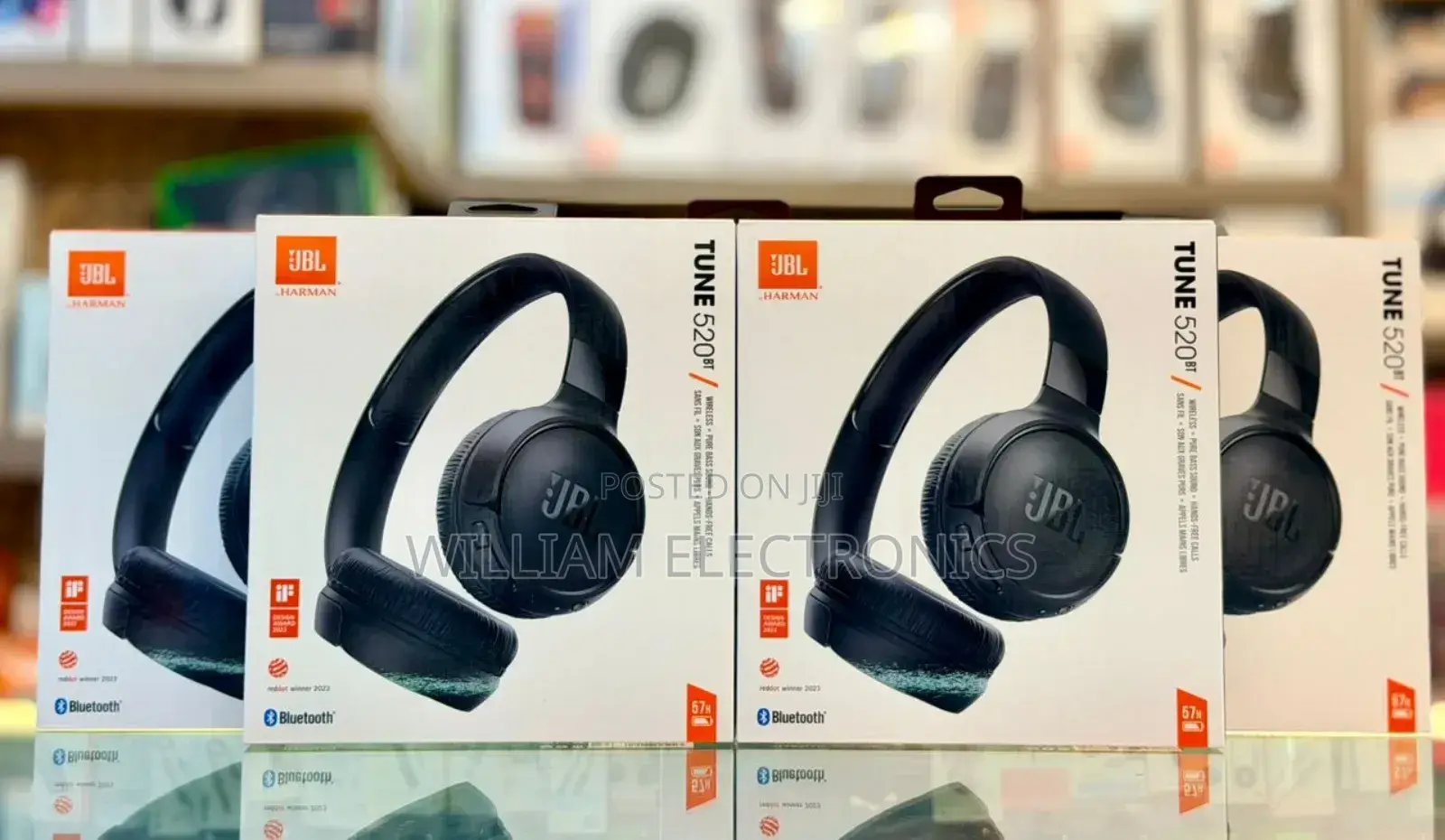 JBL Tune 520t Wireless Headphones