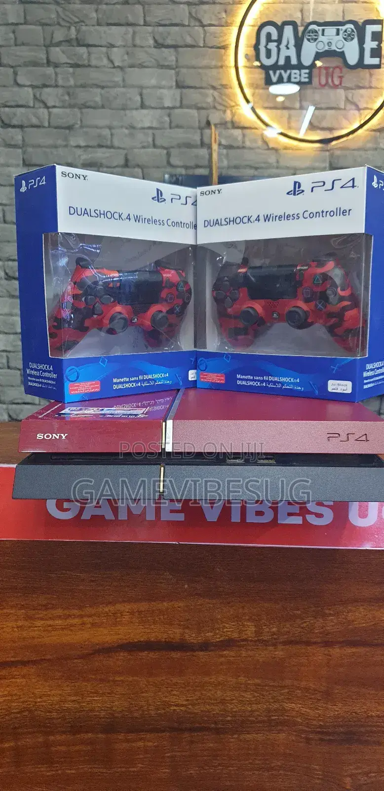 Ps4 Standard Gaming Bundle - 10 Games + 2 Pads - Works 100