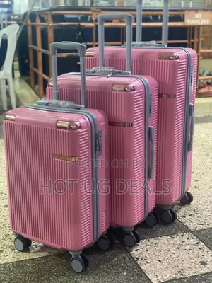 Luggage Piece Sets Suitcase Set With Double Spinner Wheels