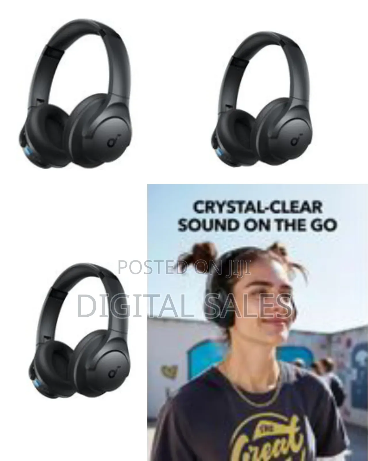 Anker Q11i Wireless Over-Ear Bluetooth Headphones by Anker, Deep Bass