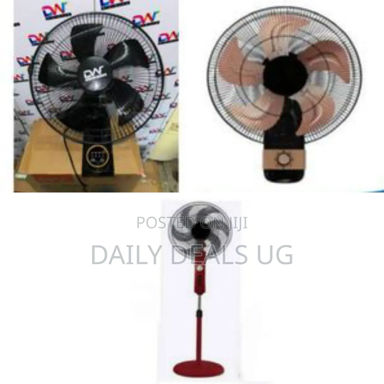 Digiwave Powerful 16 Inch Pedestal Standing Fan With Oscillating Head