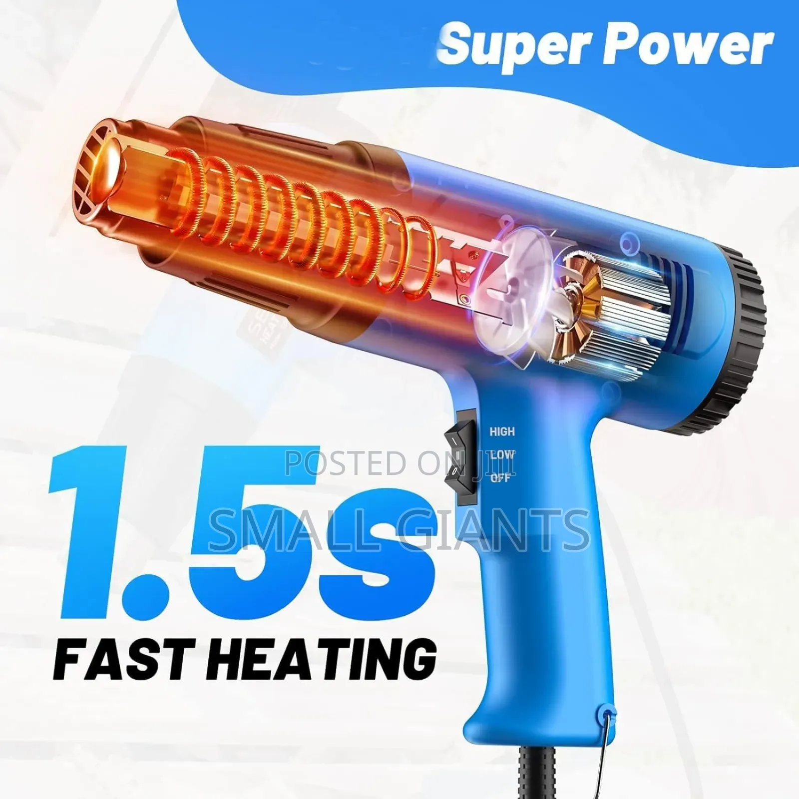 Industrial Electric Hot Air Heat Gun