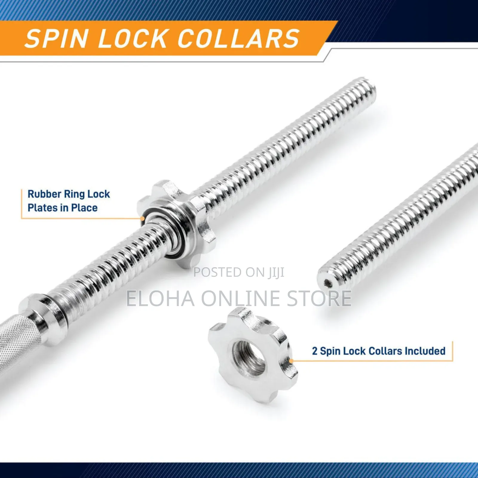 1.5m Standard Straight Weight Lifting Barbell