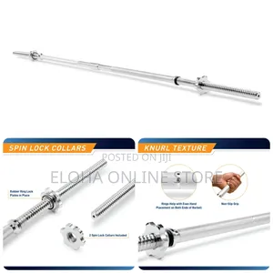 1.5m Standard Straight Weight Lifting Barbell