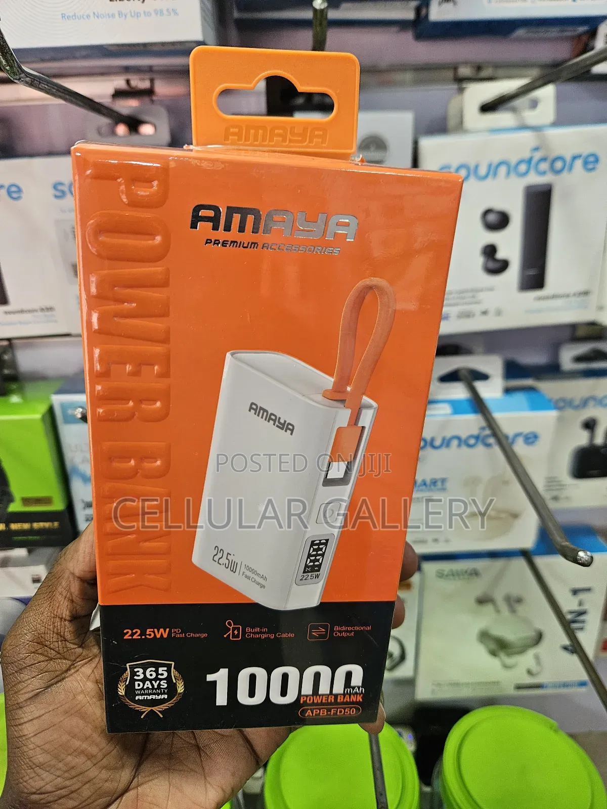 Amaya Portable Power Bank 10,000mah 22.5w