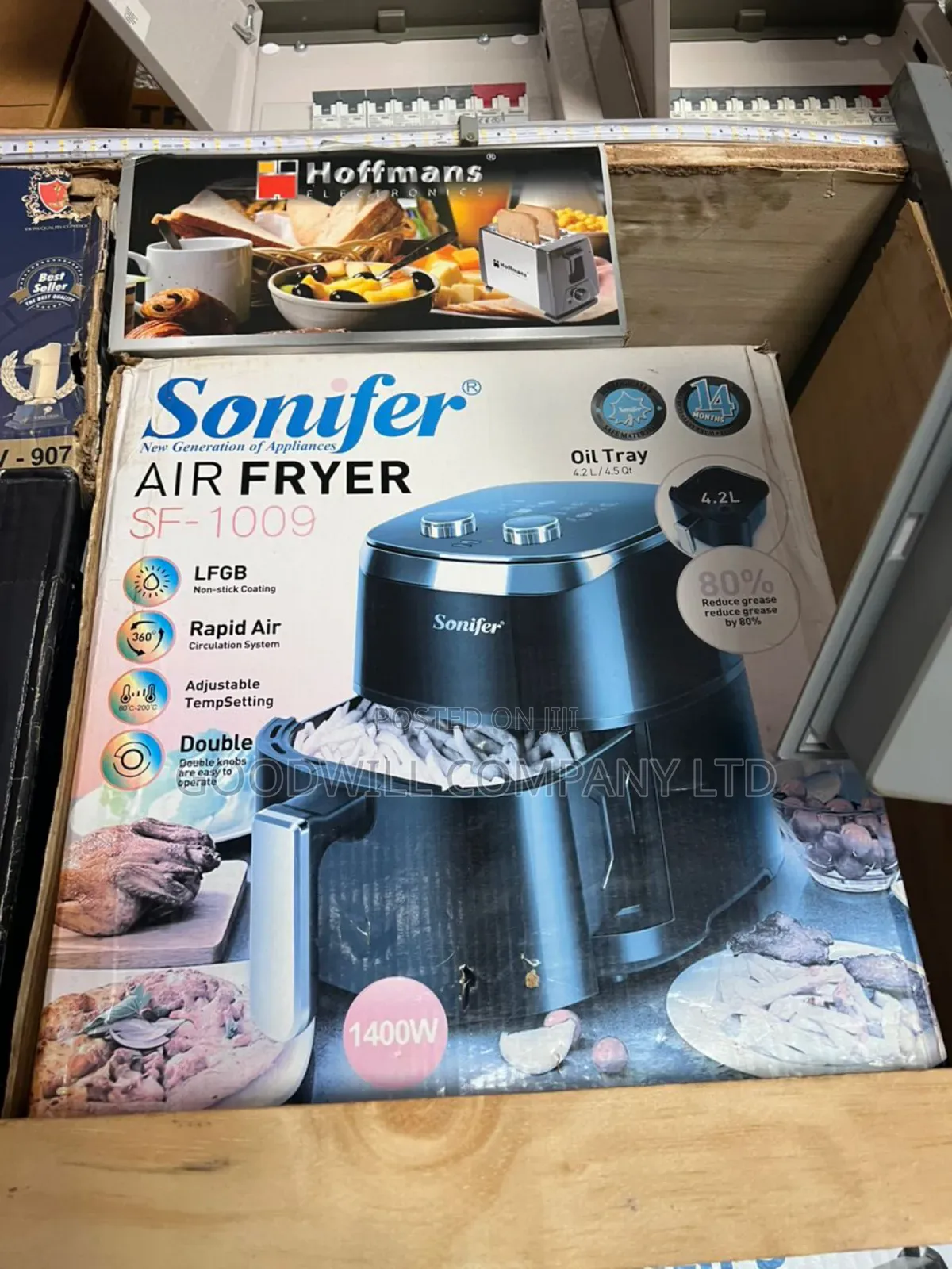 Sonifer Air Fryer Most Original Brand With 5yrs Guarantee