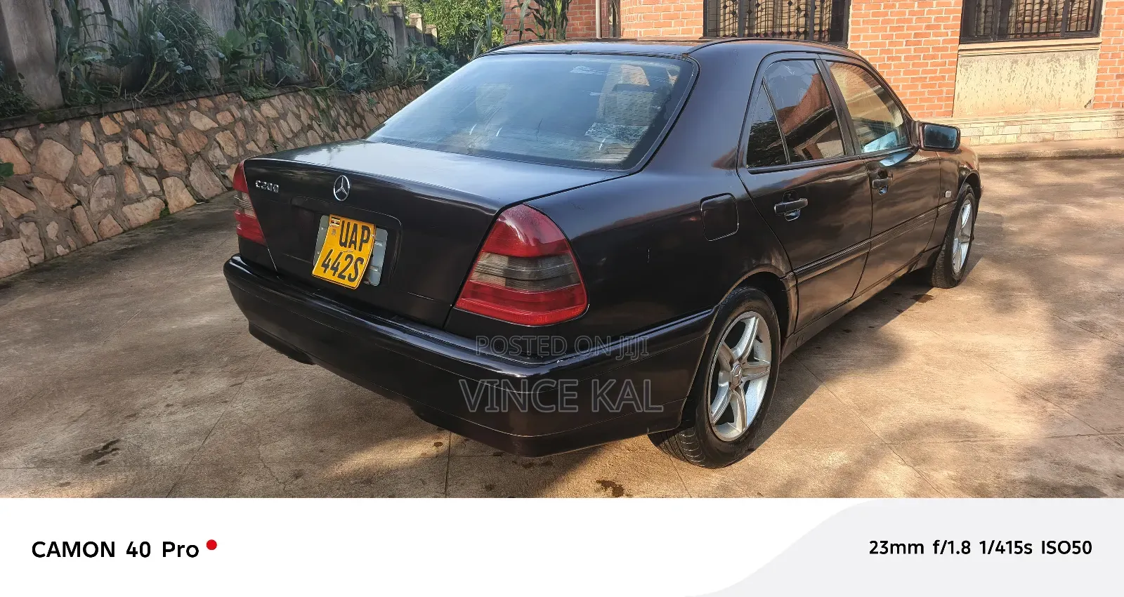 Mercedes-Benz C200 1998 Maroon