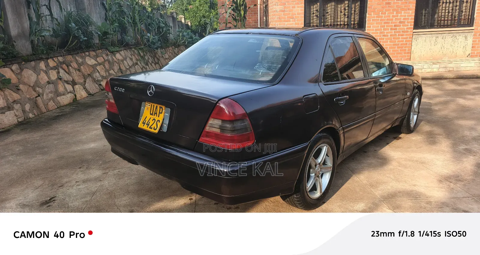 Mercedes-Benz C200 1998 Maroon