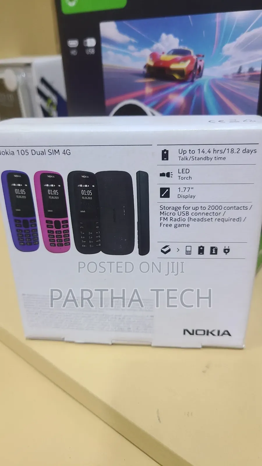 New Nokia 105 Black