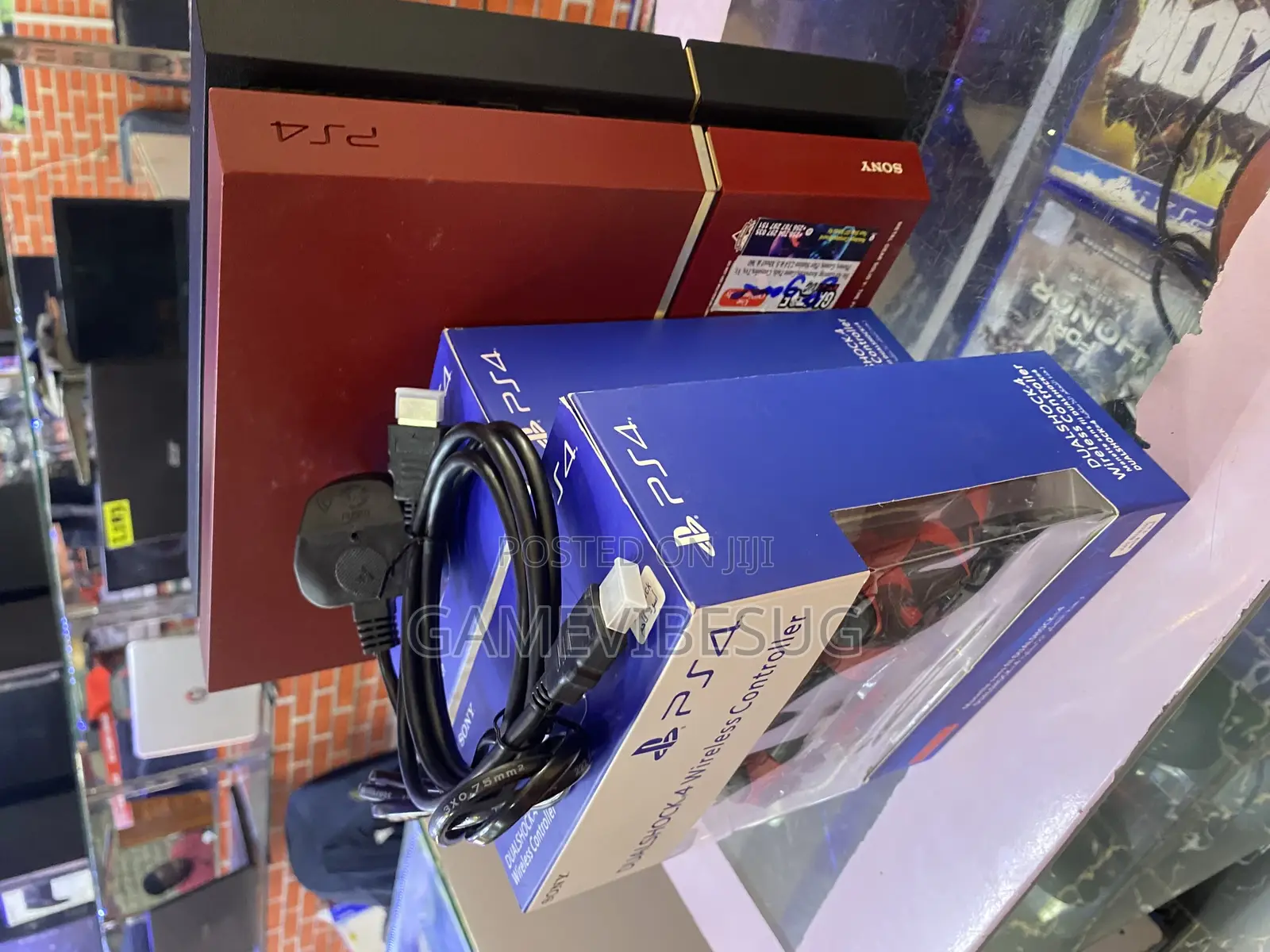 Best Value Ps4 Standard Set: 2 Pads, 8 Great Games Cable Bundle