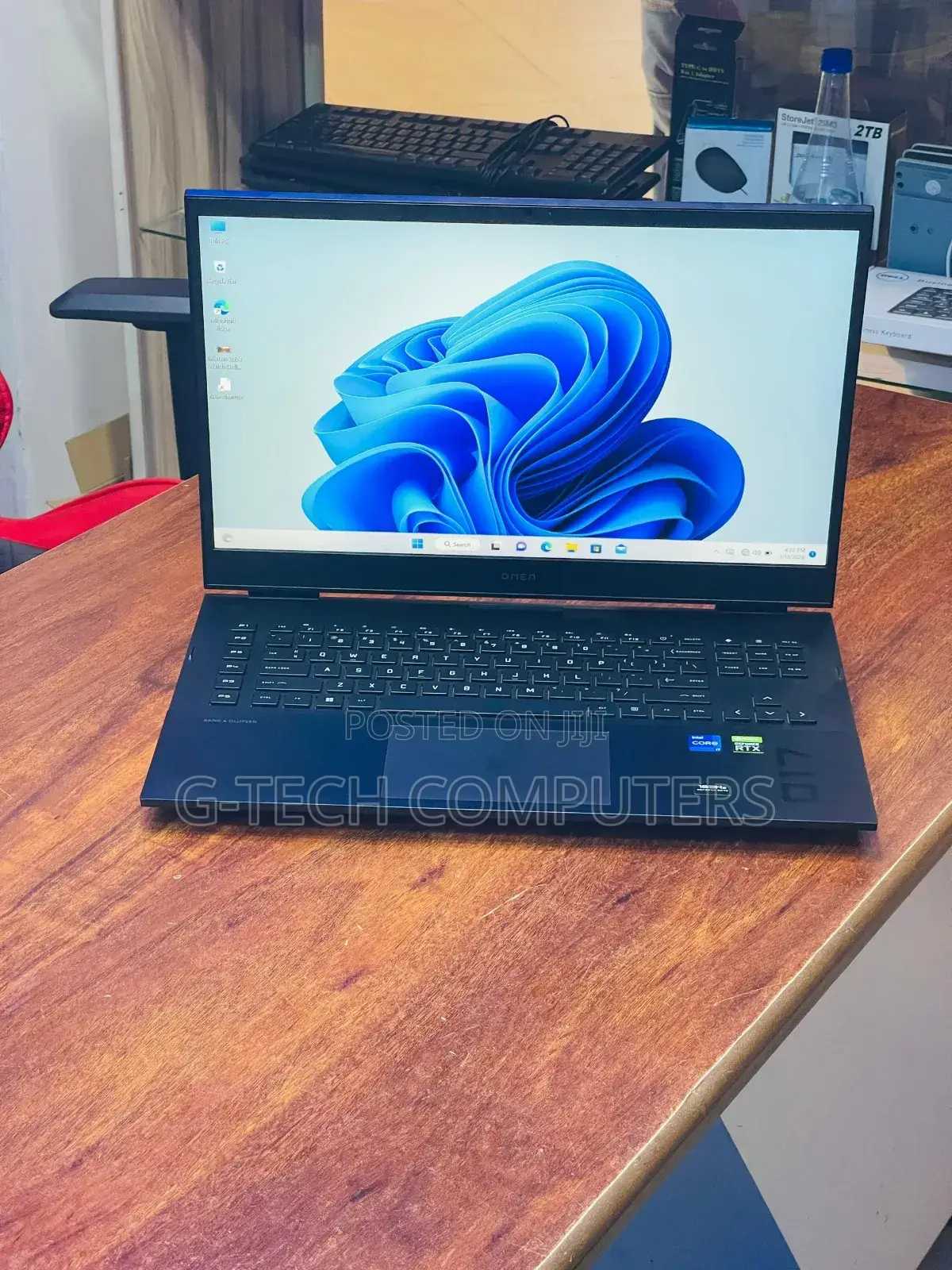 New Laptop HP Omen 17 16GB Intel Core I7 SSD 1T