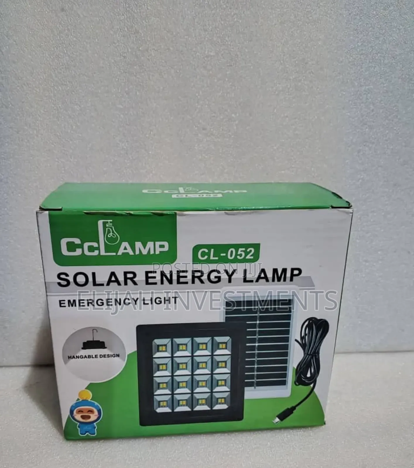 Cclamp Cl-052 Solar Energy Lamp