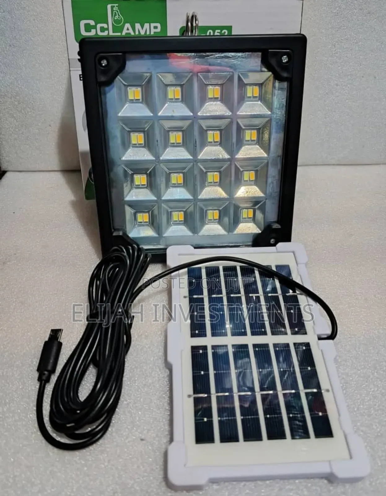 Cclamp Cl-052 Solar Energy Lamp