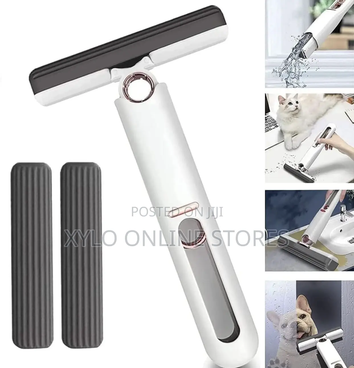 Portable Mini Cleaning Sponge Mop for Floor,Vents,Windows