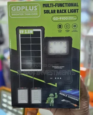 Dplus Gd-9100 Multi-functional Solar Rack Light.