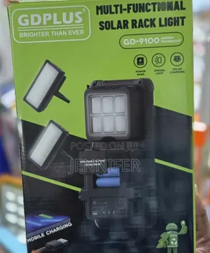 Dplus Gd-9100 Multi-Functional Solar Rack Light.