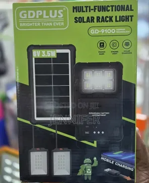 Dplus Gd-9100 Multi-Functional Solar Rack Light.