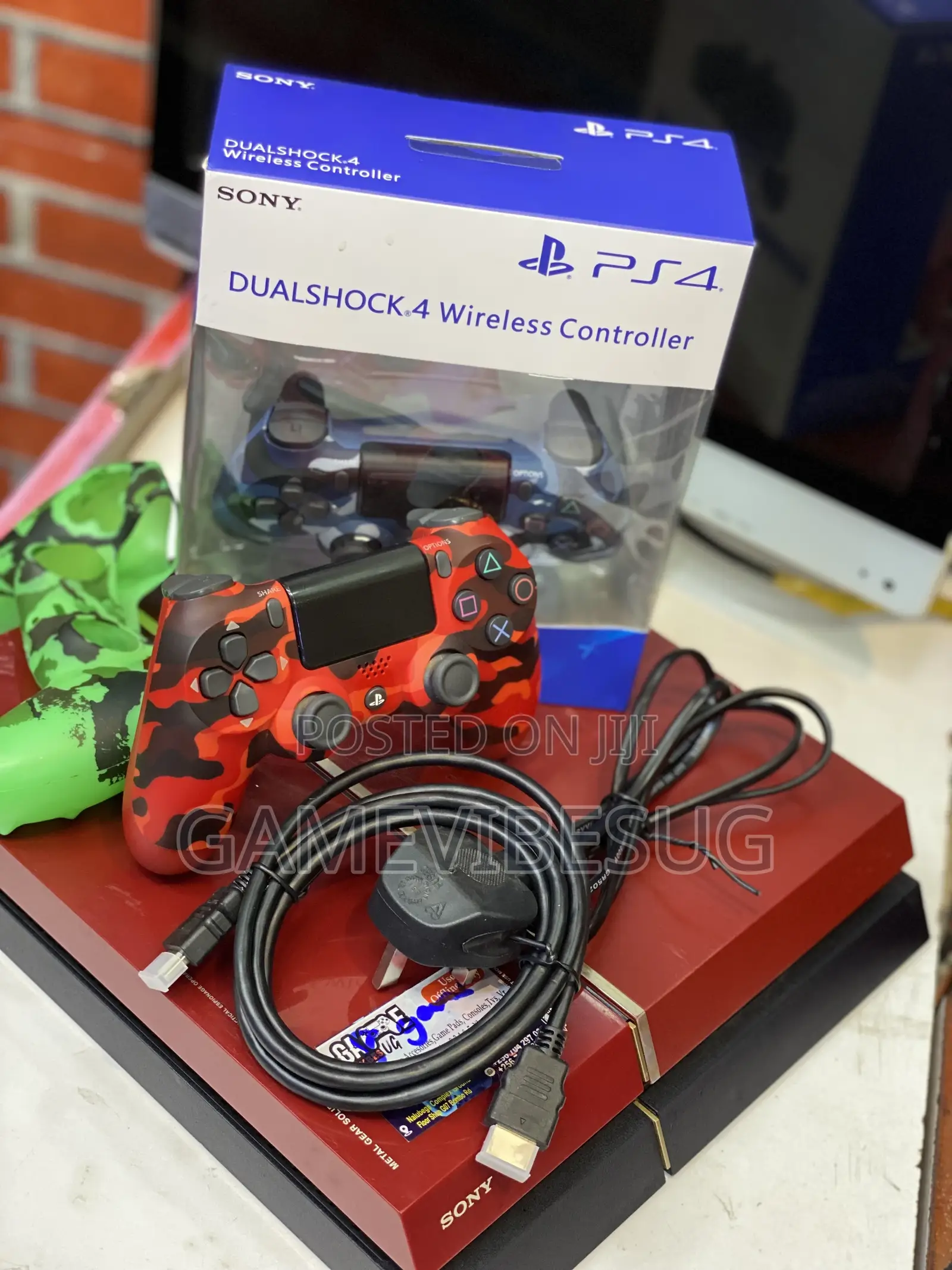 Play Now: Ps4 Standard + 2 Controllers + 8 Games + Hdmi Power!