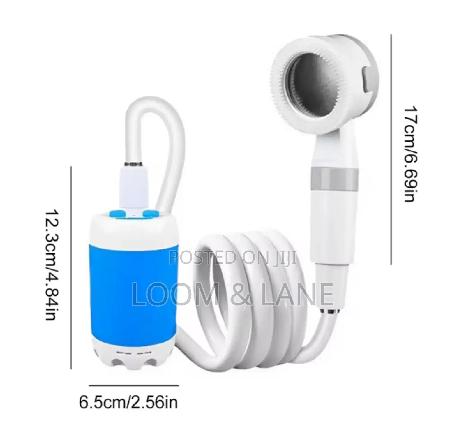 Portable, Mobile Electric Shower System