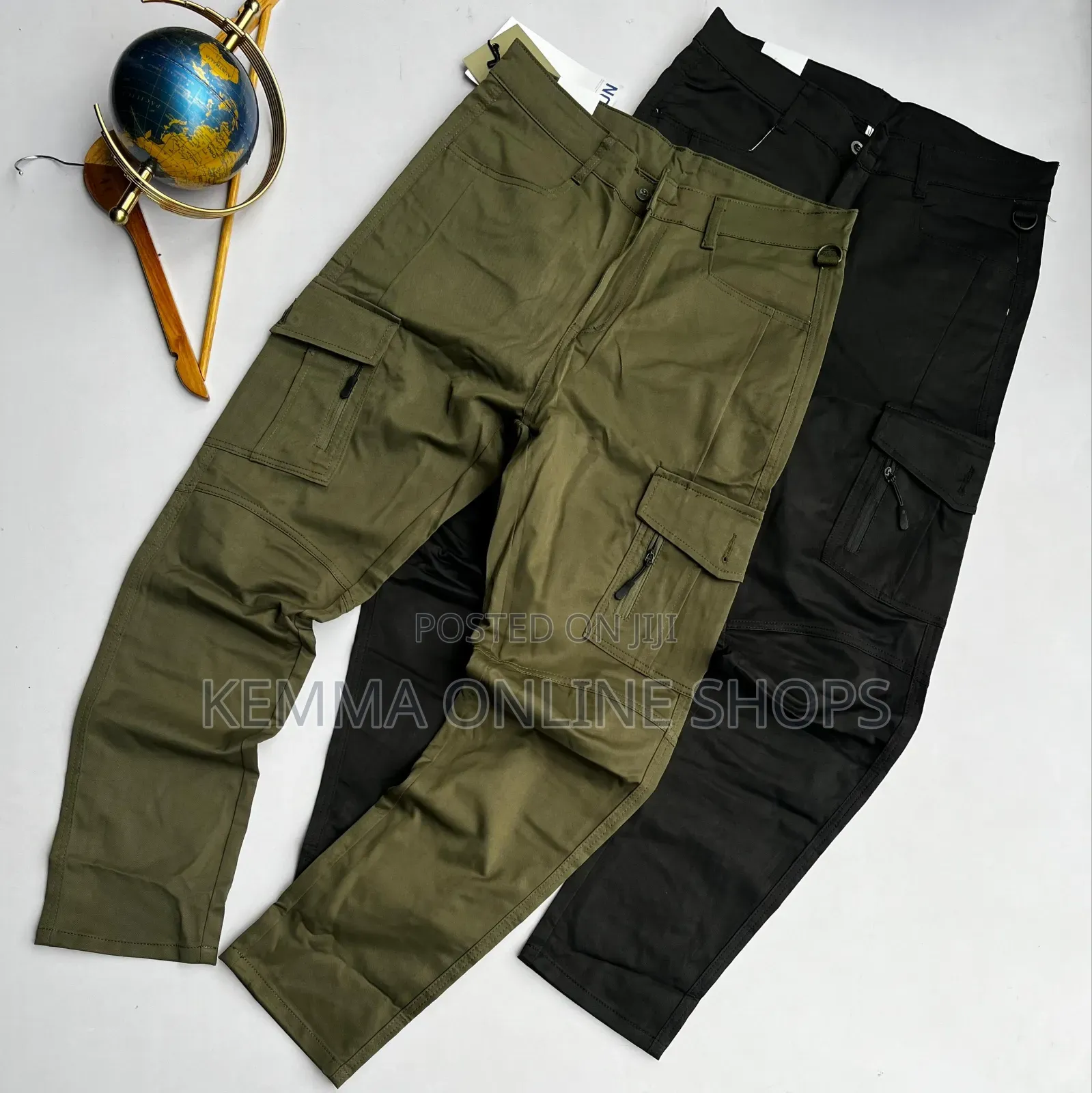 Cargo Zipper Travel Pants