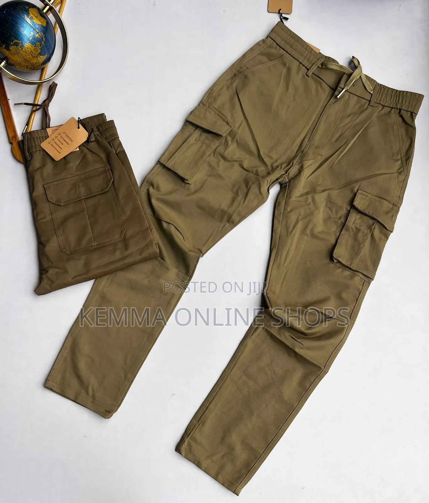 Cargo Zipper Travel Pants
