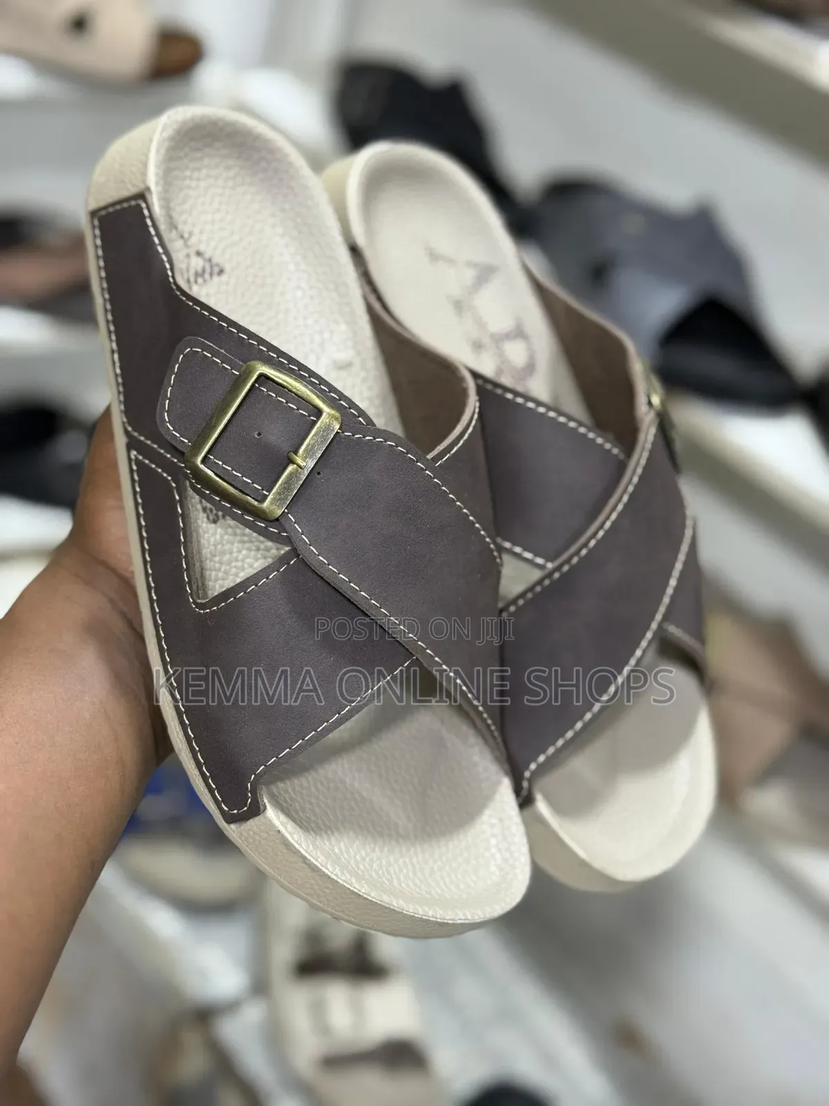 Leather Strapunisex Sandals