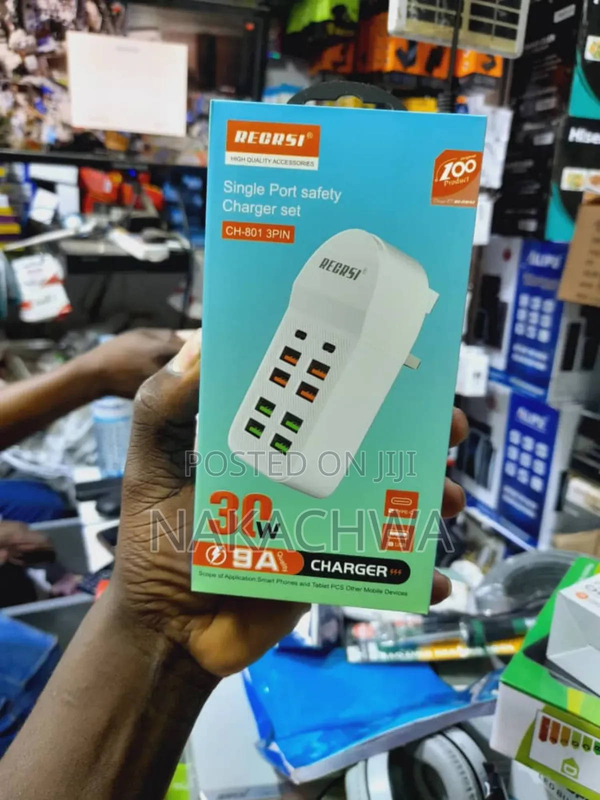 Single Port Safety Charger Set of 30w