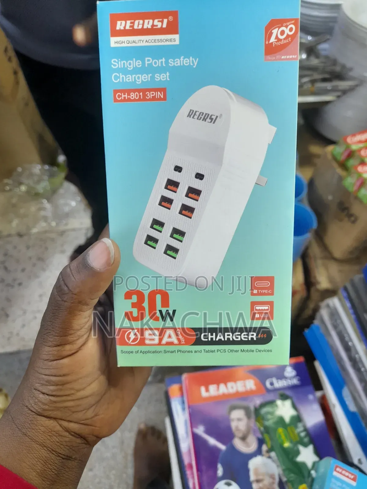 Single Port Safety Charger Set of 30w