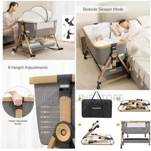 Maydolly 3-in-1 Baby Bassinet Bed