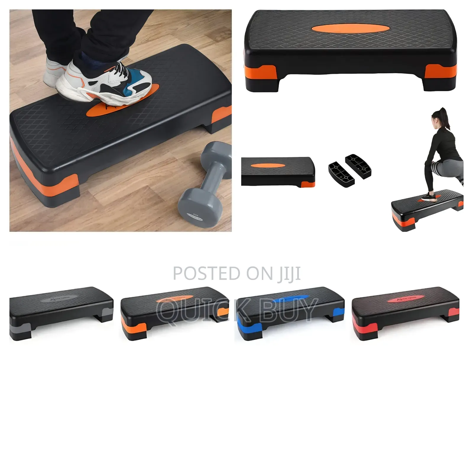 Heavy-Duty Aerobics Stepper