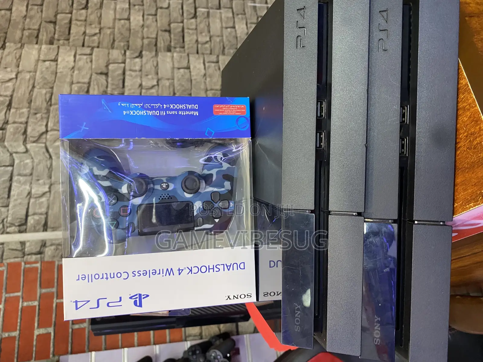Perfect Gift: Ps4 Standard, 2 Controllers, 8 Games, All Cables