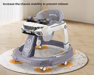 Babyai Car-Shaped Baby Walker